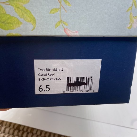 Birdies Blackbird Coral Reef Knit Flat Loafers Sz 6.5 New in Box - Picture 6 of 7